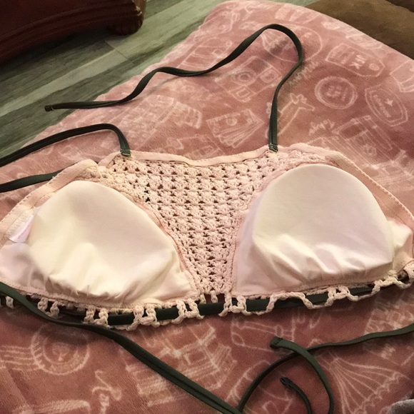 Crocheted BIKINI Top by XHILARATION - Picture 5 of 5